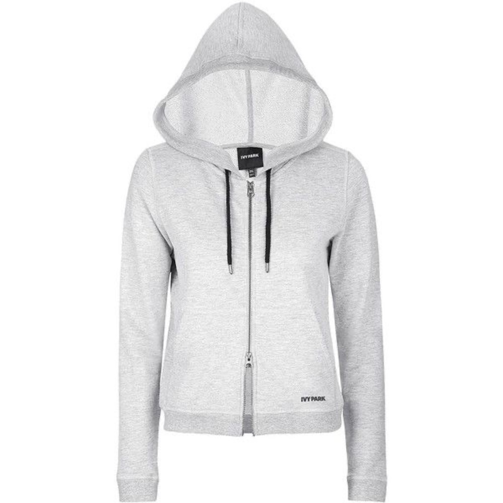 NWT IVY PARK GREY ZIP UP HOODIE - Picture 5 of 5